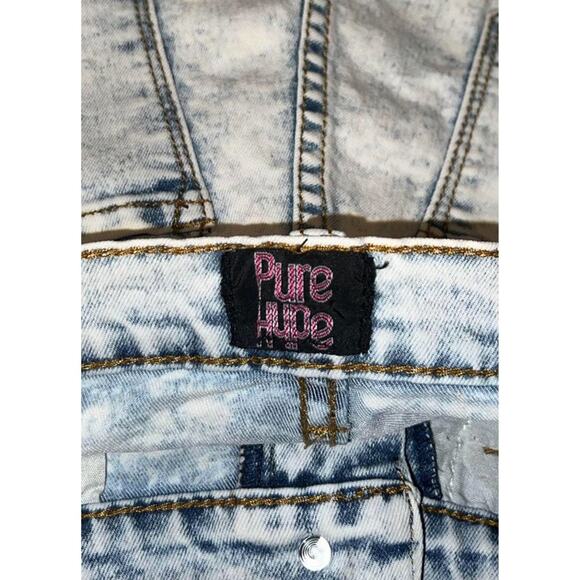 pure hype Women's Stone Washed Shorts - Picture 8 of 8